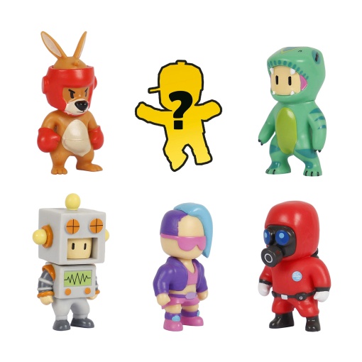 Stumble Guys Pack 6 Figuras Epic Collection 8cm Sortido BIZAK