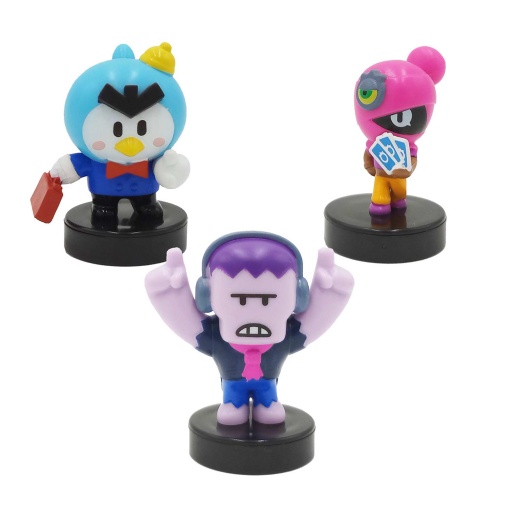 Brawl Stars 3 Figuras Sortido BIZAK