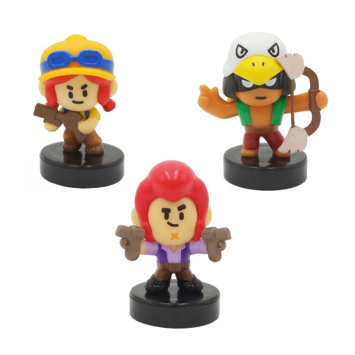Brawl Stars 3 Figuras Sortido BIZAK