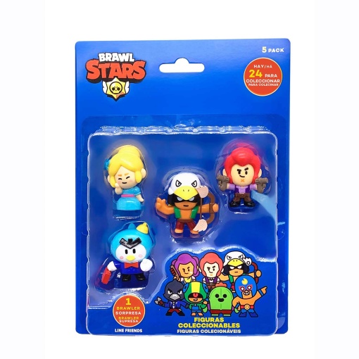 Brawl Stars 5 Figuras Sortido BIZAK