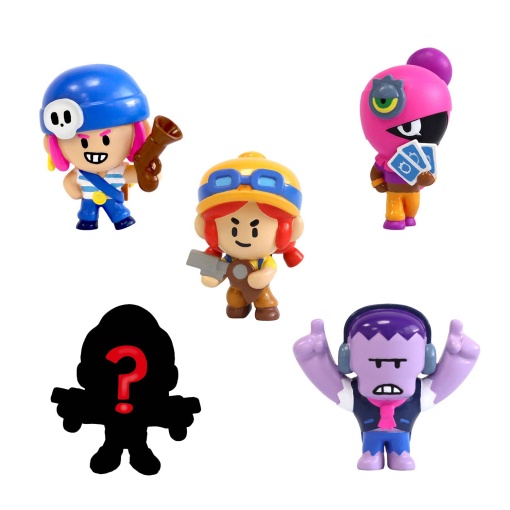 Brawl Stars 5 Figuras Sortido BIZAK
