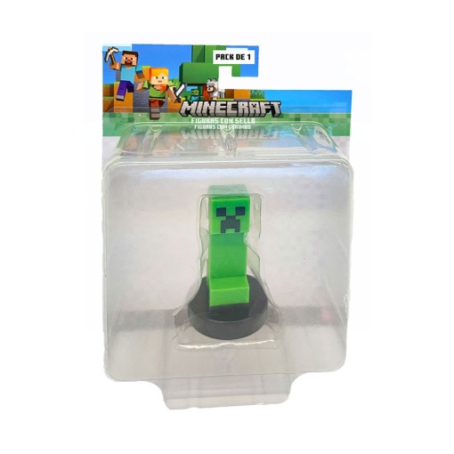 MINECRAFT Figura com Carimbo Sortido BIZAK