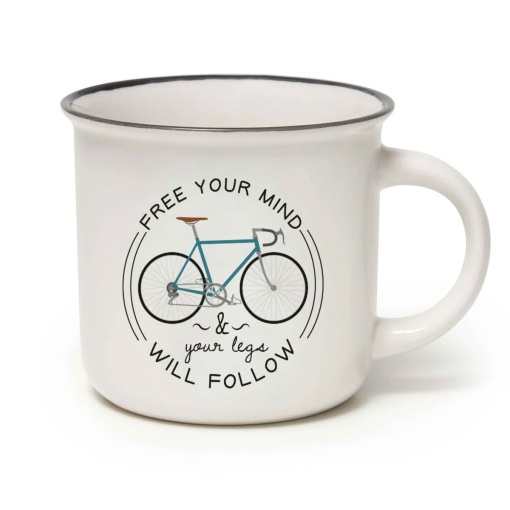 Caneca de Porcelana LEGAMI Cup-puccino Bike Lover 350ml