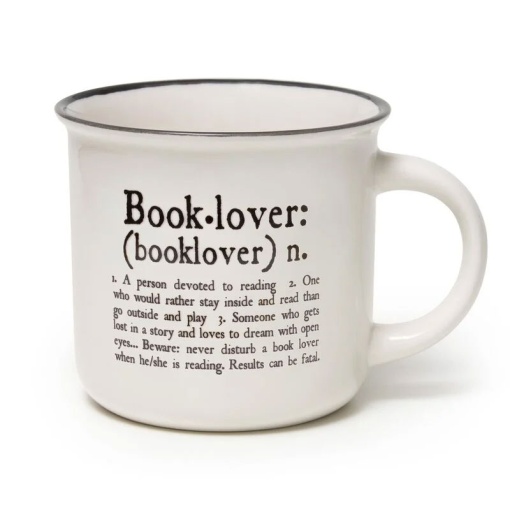 Caneca de Porcelana LEGAMI Cup-puccino Book Lover 350ml