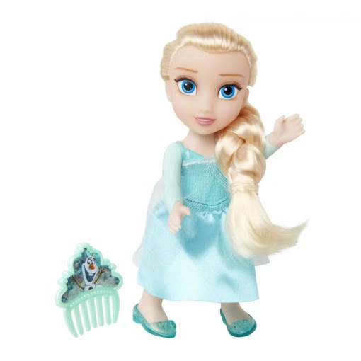 DISNEY PRINCESS & FROZEN Boneca 15cm com Pente Sortido Jakks