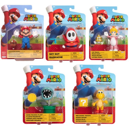 Super Mario Figura 10cm Sortido Jakks