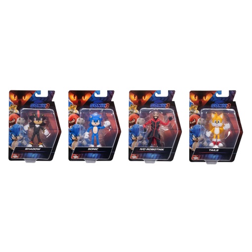 SONIC 3 Figura 13cm Sortido Jakks