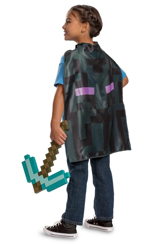 MINECRAFT Conjunto Capa + Picareta JAKKS