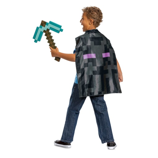 MINECRAFT Conjunto Capa + Picareta JAKKS