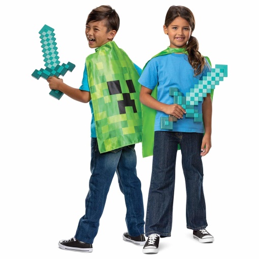 MINECRAFT Conjunto Capa + Espada JAKKS