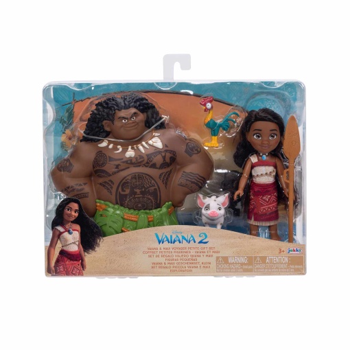 DISNEY VAIANA 2 Pack 2 Figuras VAIANA & MAUI 15cm Jakks
