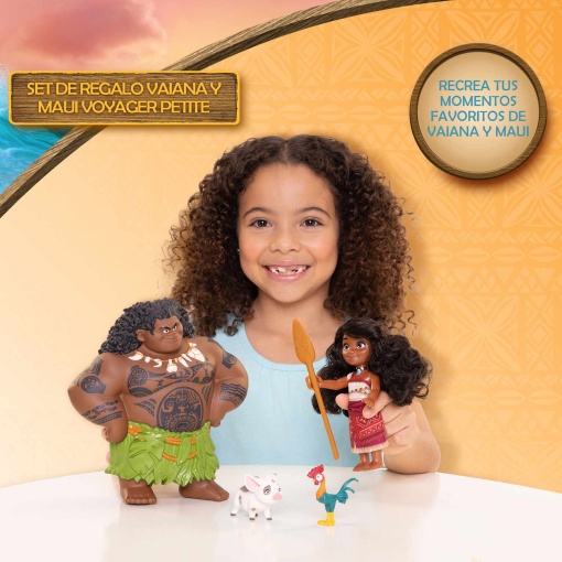 DISNEY VAIANA 2 Pack 2 Figuras VAIANA & MAUI 15cm Jakks