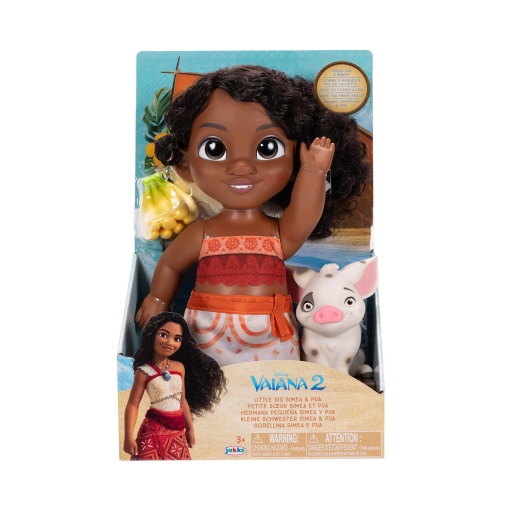 DISNEY VAIANA 2 Boneca Simeia 38cm Jakks