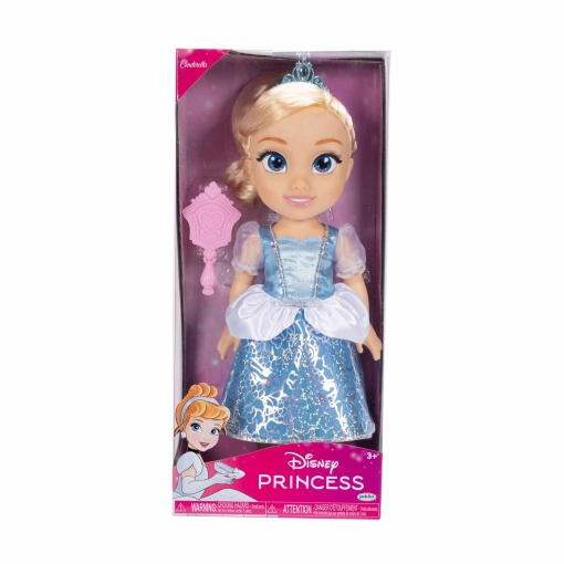DISNEY PRINCESS Boneca Cinderela 38cm Jakks