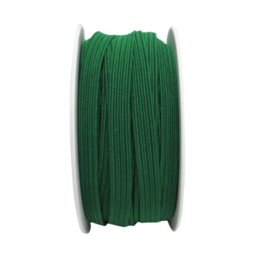 Elástico 8mm Verde Bandeira (metro)