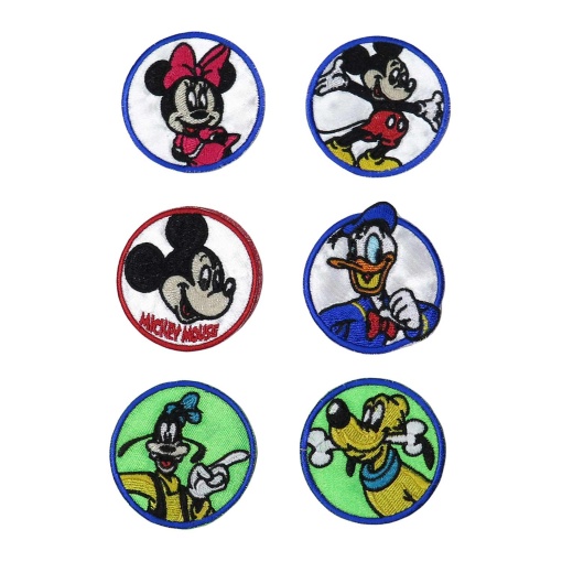 Aplicação de Tecido Infantil Termocolante Disney Sortido
