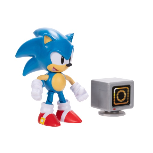 Sonic figura 10cm + acessório sortido Jakks