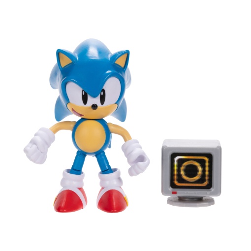 Sonic figura 10cm + acessório sortido Jakks