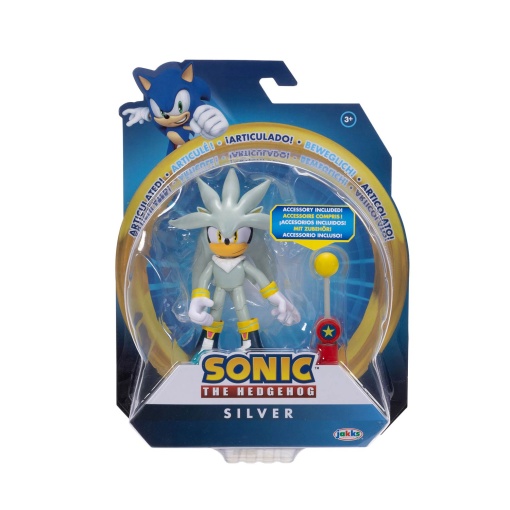 Sonic figura 10cm + acessório sortido Jakks