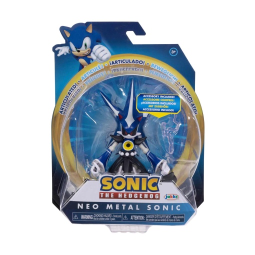 Sonic figura 10cm + acessório sortido Jakks
