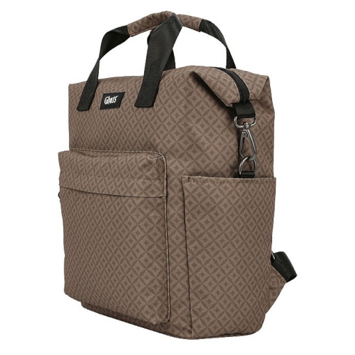 Mala de Tiracolo para Portátil 14" GHUTS Diamonds Taupe 2025 29x32x14cm