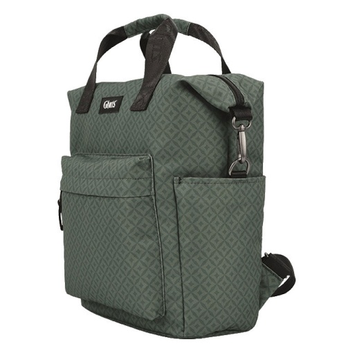 Mala de Tiracolo para Portátil 14" GHUTS Diamonds Green 2025 29x32x14cm