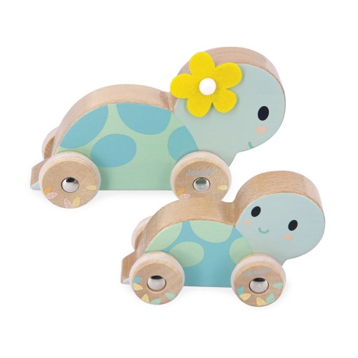 Conjunto 2 Tartarugas de Empurrar JANOD Pure
