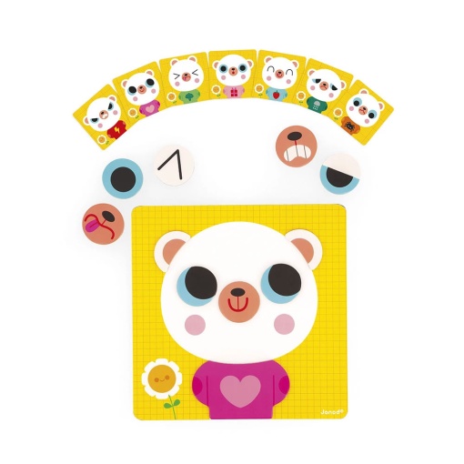 Magnetic Game - O Urso das Emoções JANOD