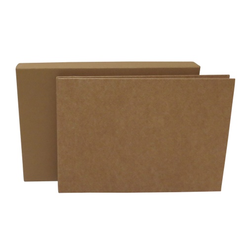 Livro de Honra A5 Horizontal com Caixa Kraft SIMPLY