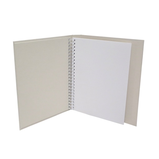 Álbum Fotográfico 23x31cm com argolas SIMPLY Nature 25 folhas oyster