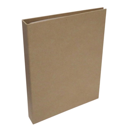 Álbum Fotográfico 23x31cm com argolas SIMPLY Kraft 25 folhas