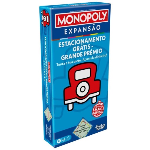Monopoly expansão estacionamento grátis - grande prémio HASBRO Games
