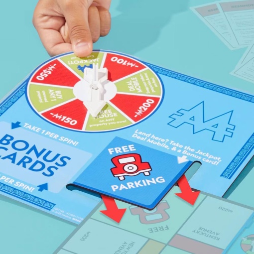Monopoly expansão estacionamento grátis - grande prémio HASBRO Games