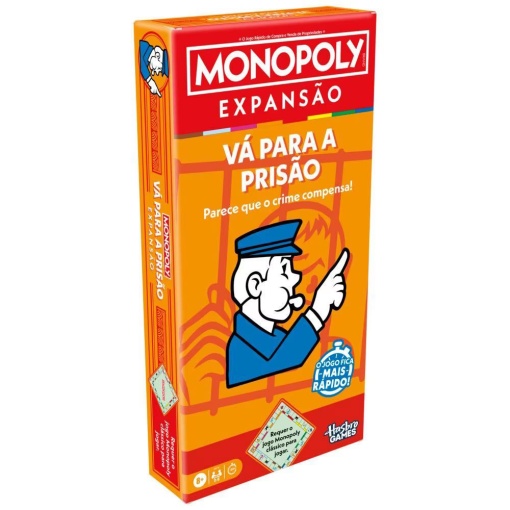 Monopoly expansão vai para a prisão HASBRO Games