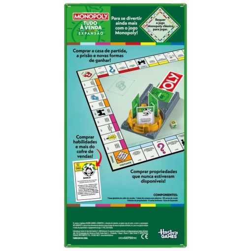 Monopoly expansão tudo à venda HASBRO Games