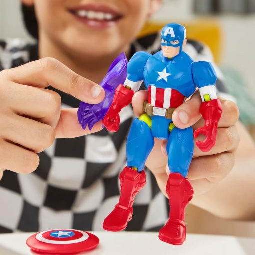 Avengers Mixmashers Capitão América 12cm MARVEL HASBRO