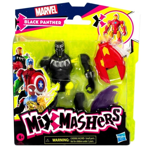 Avengers Mixmashers Pantera Negra 12cm MARVEL HASBRO