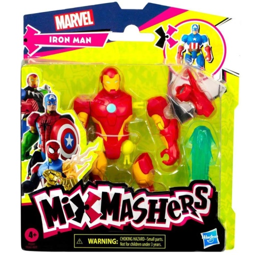 Avengers Mixmashers Homem de Ferro 12cm MARVEL HASBRO
