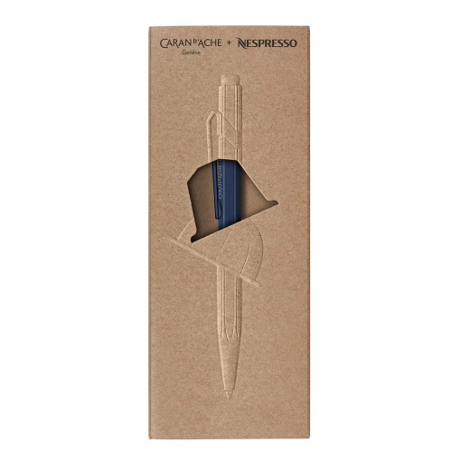 Caran d'Ache Nespresso blue ballpoint pen