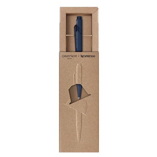 Caran d'Ache Nespresso blue ballpoint pen