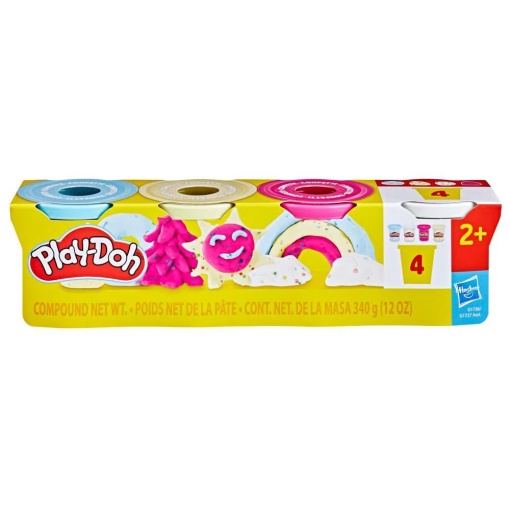 Plasticina Confetti 4 Potes 340g Play-Doh