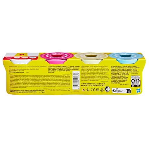 Plasticina Confetti 4 Potes 340g Play-Doh