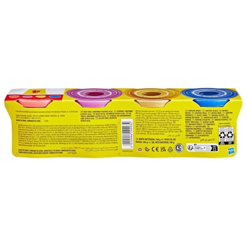 Plasticina Metálica 4 Potes 340g Play-Doh