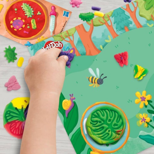 Plasticina Microscópio Iluminar e Revelar Play-Doh HASBRO