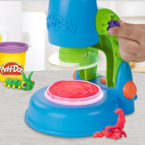 Plasticina Microscópio Iluminar e Revelar Play-Doh HASBRO