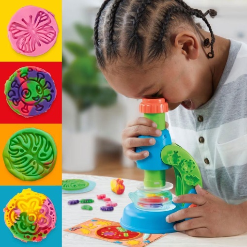 Plasticina Microscópio Iluminar e Revelar Play-Doh HASBRO