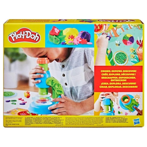 Plasticina Microscópio Iluminar e Revelar Play-Doh HASBRO