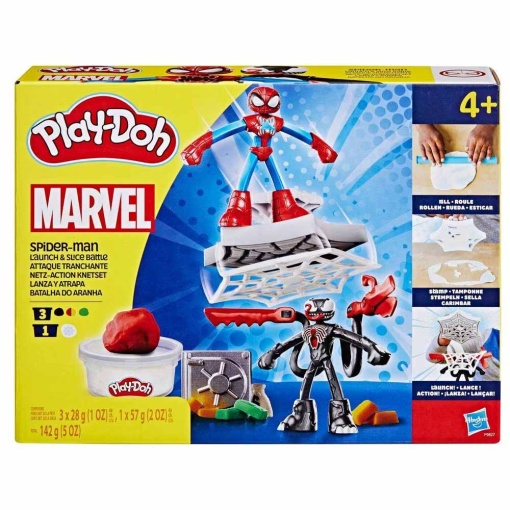 Plasticina MARVEL Spider-Man Batalha do Aranha Play-Doh HASBRO