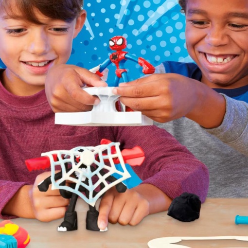 Plasticina Marvel Spider-Man batalha do aranha Play-Doh HASBRO