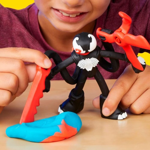 Plasticina Marvel Spider-Man batalha do aranha Play-Doh HASBRO